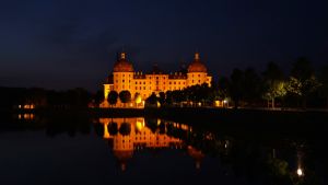 Moritzburg bei Nacht